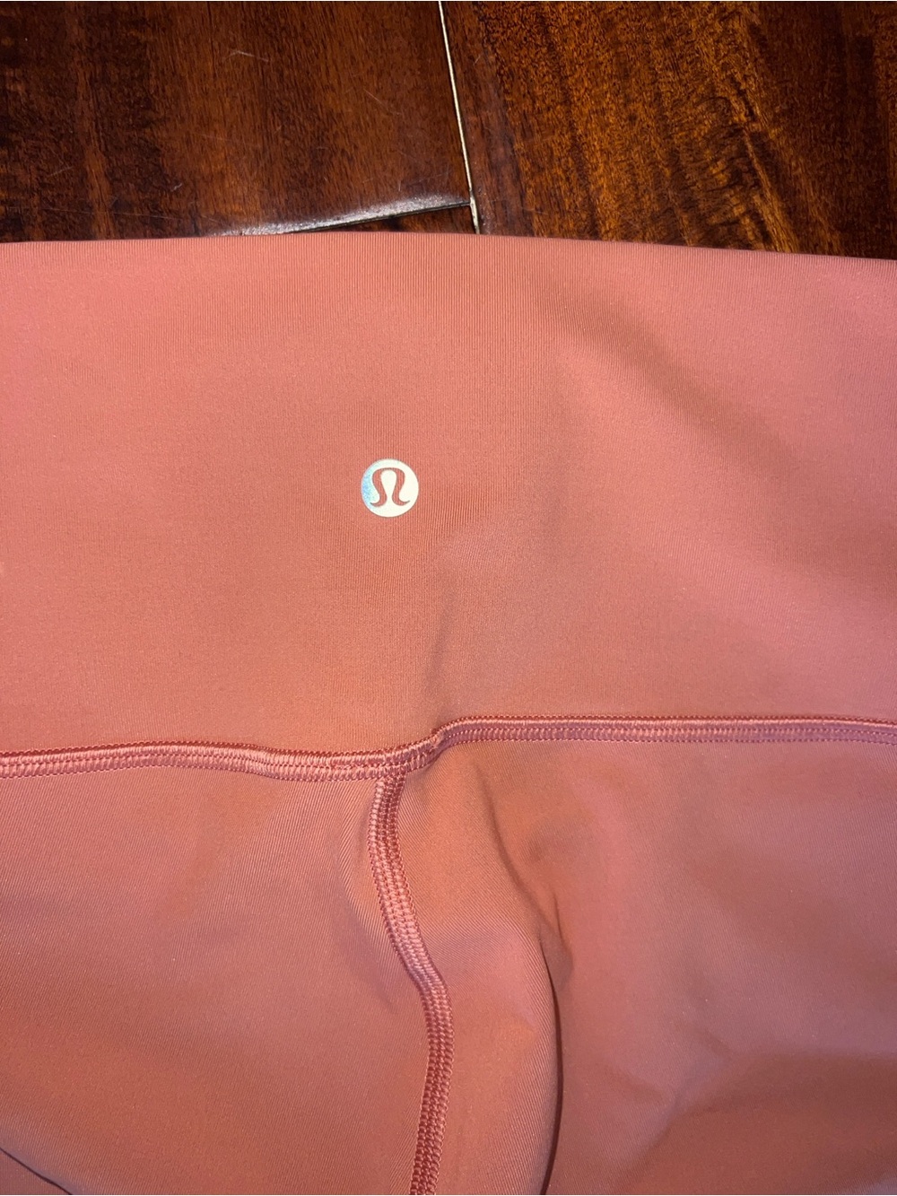 Lululemon Wunder Under High-Rise Tight 25" *Full-On Luxtreme, Rustic Coral Sz. 4 - Picture 4 of 7